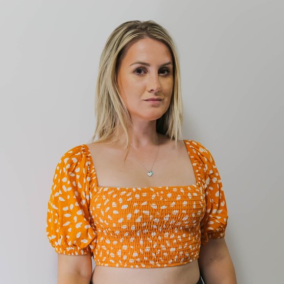 ORANGE CRUSH ON YOU TOP - Picture 1 of 4